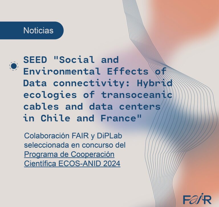Colaboración entre FAIR y DiPLab para el estudio de la cadena de valor de la IA en Chile y Francia fue seleccionado por ECOS-ANID 2024