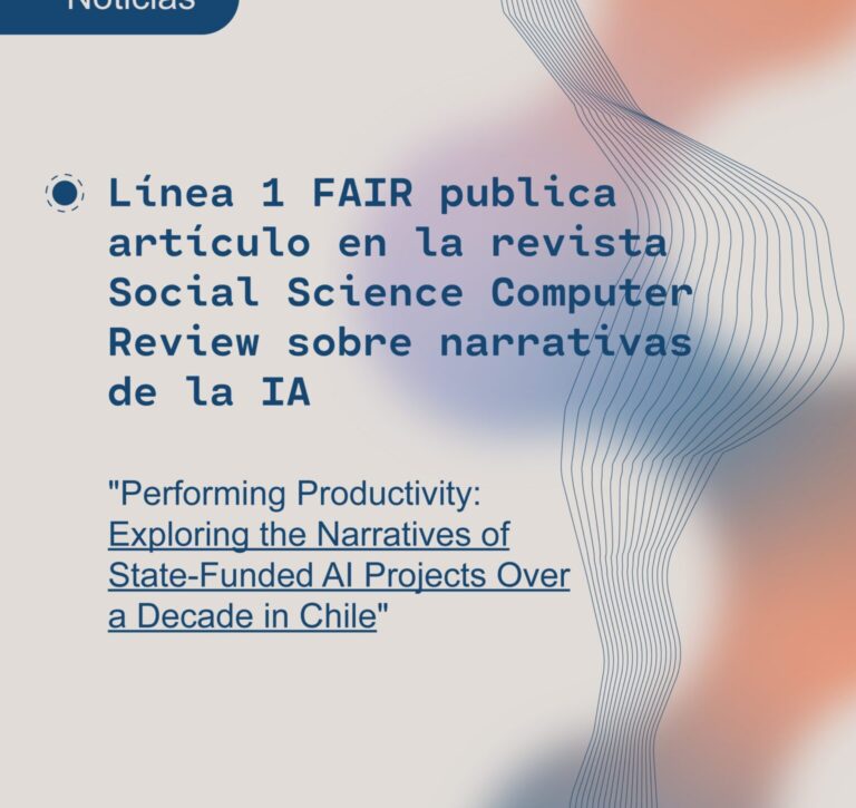 Línea 1 FAIR publica artículo en la revista Social Science Computer Review sobre narrativas de la IA