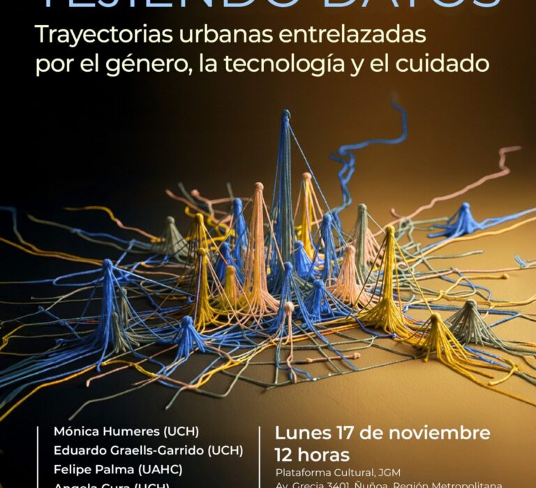 [ Inauguración ] Tejiendo Datos: Trayectorias urbanas entrelazadas por el género, la tecnología y el cuidado