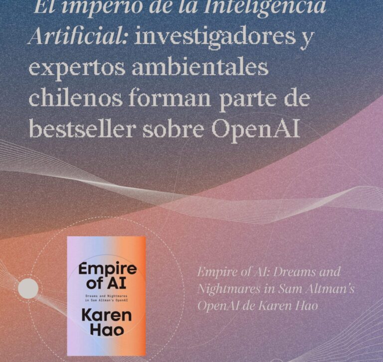 El imperio de la Inteligencia Artificial: investigadores y expertos ambientales chilenos forman parte de bestseller sobre OpenAI