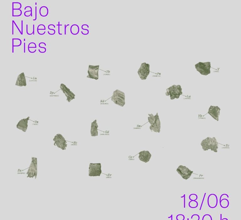 [ Inauguración ] Bajo nuestros pies: las tierras raras de la IA