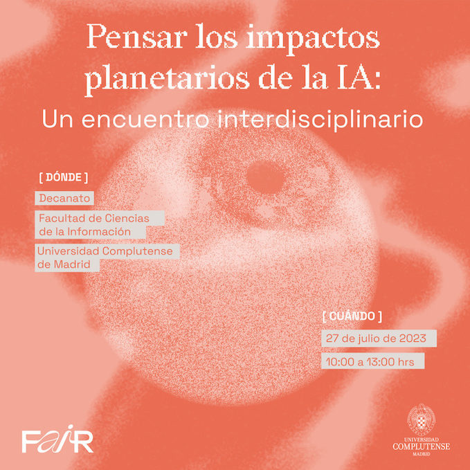 Pensar los impactos planetarios de la IA