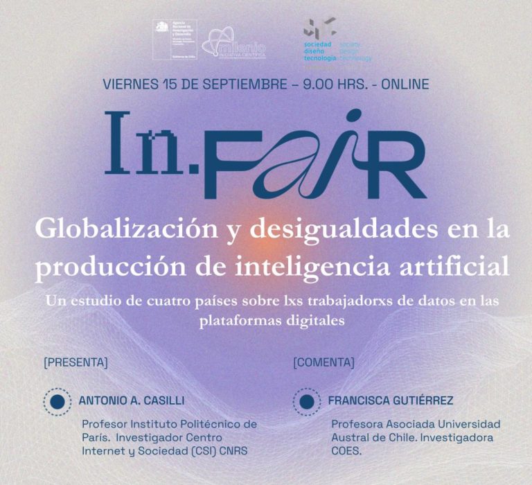 Jornadas In.FAIR – Globalización y desigualdades en la producción de inteligencia artificial