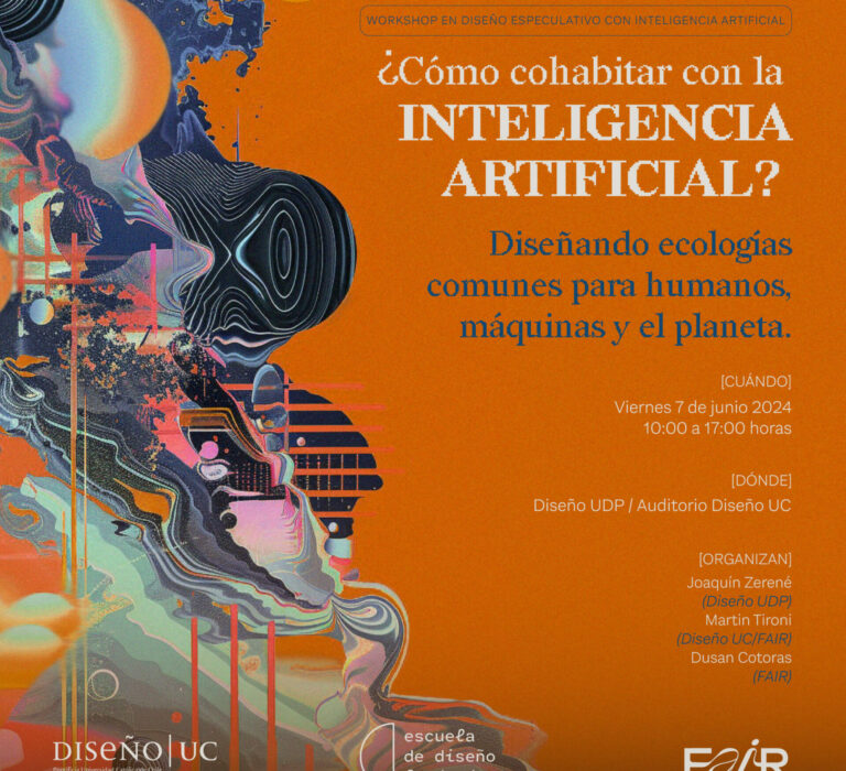 [ Workshop en diseño especulativo con IA ] ¿Cómo cohabitar con la Inteligencia Artificial? Diseñando ecologías comunes para humanos, máquinas y el planeta